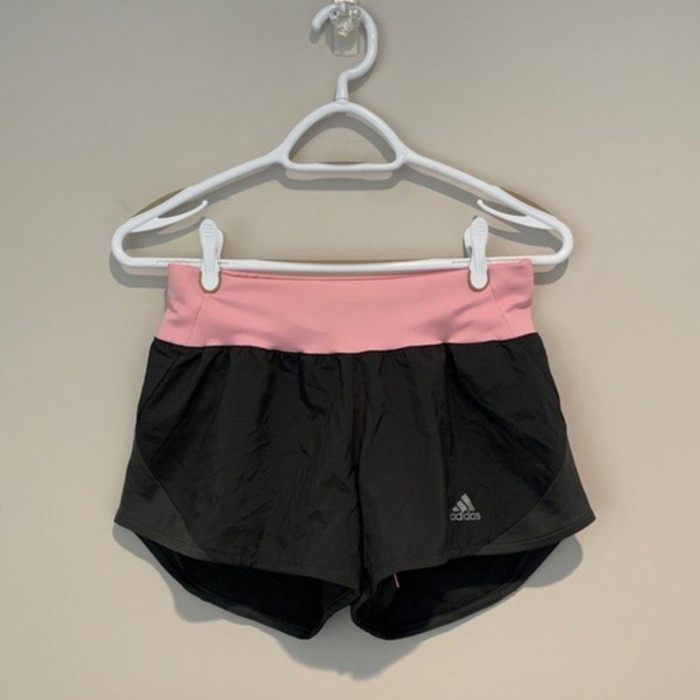 Adidas Pink and Gray Shorts Size XS